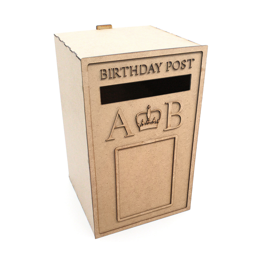 Personlised Birthday Post Box